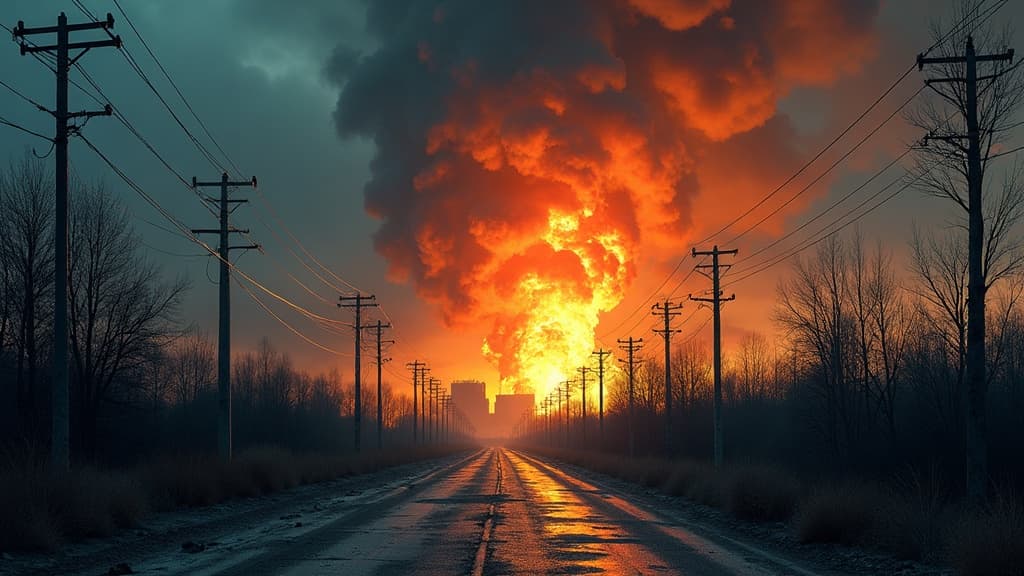 Chernobyl nuclear reactor explodes